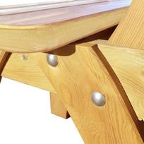 suolas su stali - Lauko baldų komplektas VLX 273754 - 3 nuotrauka