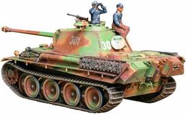 vokiecai - Tamiya German Panther Type G Late Version - 1 nuotrauka