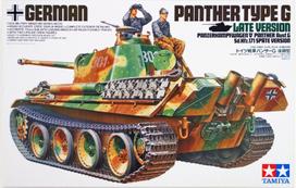 vokiecai - Tamiya German Panther Type G Late Version - 3 nuotrauka