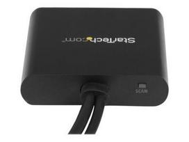 monitoriaus laidas - Laidas StarTech Mini DisplayPort To DisplayPort Multi Monitor Splitter Black - 3 nuotrauka