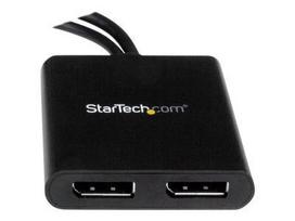 monitoriaus laidas - Laidas StarTech Mini DisplayPort To DisplayPort Multi Monitor Splitter Black - 4 nuotrauka