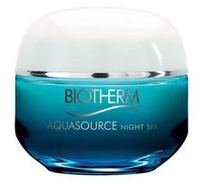 biotherm kremas - Biotherm Aquasource Night Spa 50ml Naktinis kremas - 1 nuotrauka