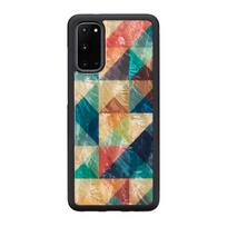iKins case for Samsung Galaxy S20 - Mosaic Juodas