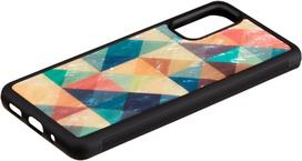 samsung s20 deklas - iKins case for Samsung Galaxy S20 - Mosaic Juodas - 4 nuotrauka