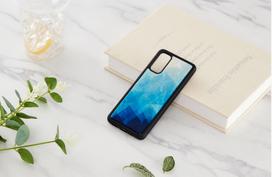 samsung s20 deklas - iKins case for Samsung Galaxy S20 - Mėlyna Lake Juodas - 3 nuotrauka