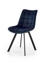 Valgomojo kėdė Halmar K332 Dark Blue, mėlyna