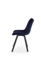 valgomojo kedes melynos - Valgomojo kėdė Halmar K332 Dark Blue, mėlyna - 7 nuotrauka