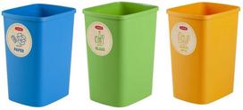 senukai siuksliadeze - Šiukšliadėžė Curver Eco Friendly, 3 × 25 l - 2 nuotrauka