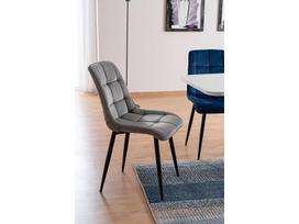 valgomojo kedes melynos - Valgomojo kėdė Signal Meble Chic Velvet, mėlyna - 3 nuotrauka