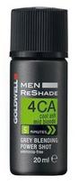 plauku dazai vyrams - Goldwell Men Re-Shade žilus tonus išsklaidantys plaukų dažai vyrams 4 x 20 ml. - 4CA - Cool Ash Mid Brown - 2 nuotrauka