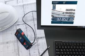 bosch bluetooth - Lazerinis atstumų matuoklis Bosch GLM 120 C su Bluetooth® jungtimi - 3 nuotrauka