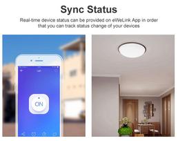 jungikliai wifi - Išmanusis jungiklis Sonoff RFR3, 2200W, 230VAC, pultelis į komplektaciją neįeina - 11 nuotrauka