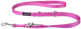 Amiplay reguliuojamas​ pavadėlis 6 in 1 Reflective, XL, rožinis