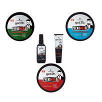 molis - Schwarzkopf got2b PhenoMENal Texturizing Clay plaukų formavimo molis vyrams 100 ml. - 3 nuotrauka