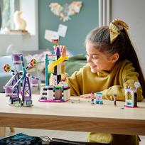 lego friends parkas - LEGO Friends Magiškas apžvalgos ratas ir čiuožynė 41689  - 4 nuotrauka