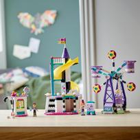 lego friends parkas - LEGO Friends Magiškas apžvalgos ratas ir čiuožynė 41689  - 5 nuotrauka