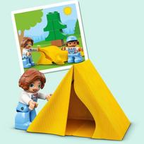 lego duplo - LEGO Duplo Nuotykiai su šeimos nameliu ant ratų 10946, 30 vnt. - 6 nuotrauka