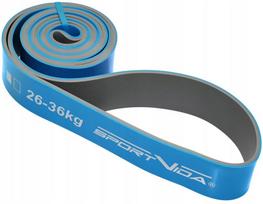 Pirkti SportVida Rubber Expander Rubber Power Band 2080x44x4.5mm Blue - Photo 1