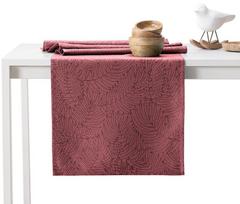 AmeliaHome Gaia AH/HMD Tablecloth Set Oldrose 115x250cm/35x250cm 2pcs