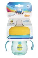 gertuve su snapeliu - CANPOL BABIES mokomasis puodelis su silikoniniu snapeliu So Cool 150ml, 57/303_tur - 3 nuotrauka