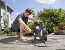 laistymo zarnos rite - Gardena Terrace Hose Box 10m - 2 nuotrauka