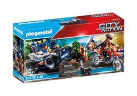 playmobil policija - PLAYMOBIL CITY ACTION Policijos džipas ir brangakmenių vagis 70570 - 1 nuotrauka