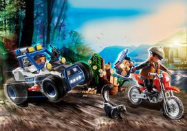 playmobil policija - PLAYMOBIL CITY ACTION Policijos džipas ir brangakmenių vagis 70570 - 3 nuotrauka