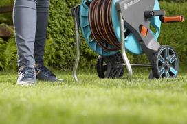 gardena laistymo - Gardena Hose Trolley AquaRoll M Set 25m - 2 nuotrauka