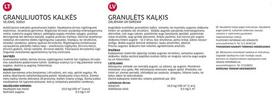 baltic agro - Granuliuotos kalkės Baltic Agro, 15 kg - 2 nuotrauka