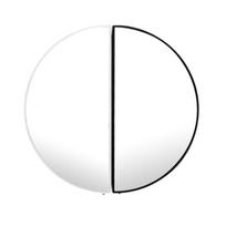 kabinamas veidrodis - Homede Kish Mirror 50x50cm Black/White - 1 nuotrauka
