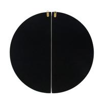 kabinamas veidrodis - Homede Kish Mirror 50x50cm Black/White - 3 nuotrauka