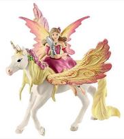Schleich Bayala Movie Fairy Feya With Pegasus Unicorn 70568