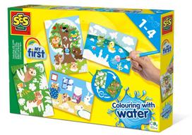 SES Creative Colouring With Water Hidden Animals