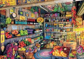 puzzle 2000 - Educa Borras Puzzle Farmers Market 2000pcs - 2 nuotrauka