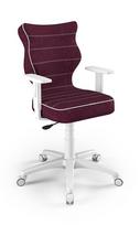 Entelo Childrens Chair Duo White/Purple Size 6 VS07