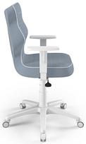 vaikiska biuro kede - Entelo Childrens Chair Duo White/Blue Size 6 JS06 - 2 nuotrauka