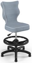 Entelo Petit Black HC+F Size 3 Children Chair JS06 Blue