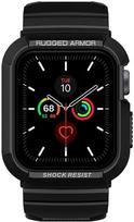 apple watch series 5 - Dėklas išmaniajam laikrodžiui Spigen Rugged Armor Pro Case For Apple Watch Series 4/5 40mm Black - 2 nuotrauka