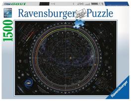 puzzle 1500 - Ravensburger Puzzle Map Of The Universe 1500pcs 162130 - 1 nuotrauka