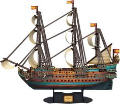 3d deliones laivas - 3D dėlionė Cubicfun The San Felipe 3D, 248 dalių - 2 nuotrauka