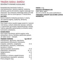 baltic agro - Trąšos daržui, sodui, dekoratyviniams augalams Baltic Agro, 6 kg - 2 nuotrauka