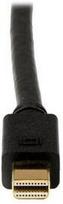 displayport to dvi - StarTech Mini DisplayPort To DVI Adapter Cable 3m Black - 2 nuotrauka