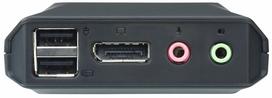 kvm switch usb - Aten CS22DP 2-Port USB DisplayPort Cable KVM Switch - 4 nuotrauka
