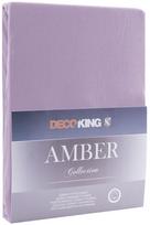 DecoKing Amber Bedsheet 80-90x200 Lavander Purple