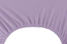 paklode su guma 80 200 - DecoKing Amber Bedsheet 80-90x200 Lavander Purple - 4 nuotrauka
