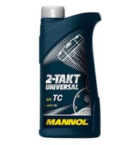 2 taktu alyva - Motociklo variklio tepalas Mannol 2-takt universal, 1 l - 1 nuotrauka