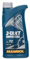 2 taktu alyva - Motociklo variklio tepalas Mannol 2-takt universal, 1 l - 3 nuotrauka