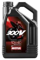 10w40 4t - Motociklų variklių tepalas Motul 300V FL, 10W-40, 4 l - 1 nuotrauka
