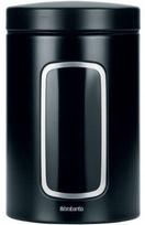 Brabantia Window Canister 1.4l Matt Black