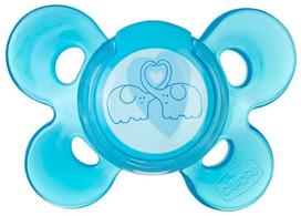 CHICCO čiulptukas Physio Comfort silicone 6-12m 1vnt Blue